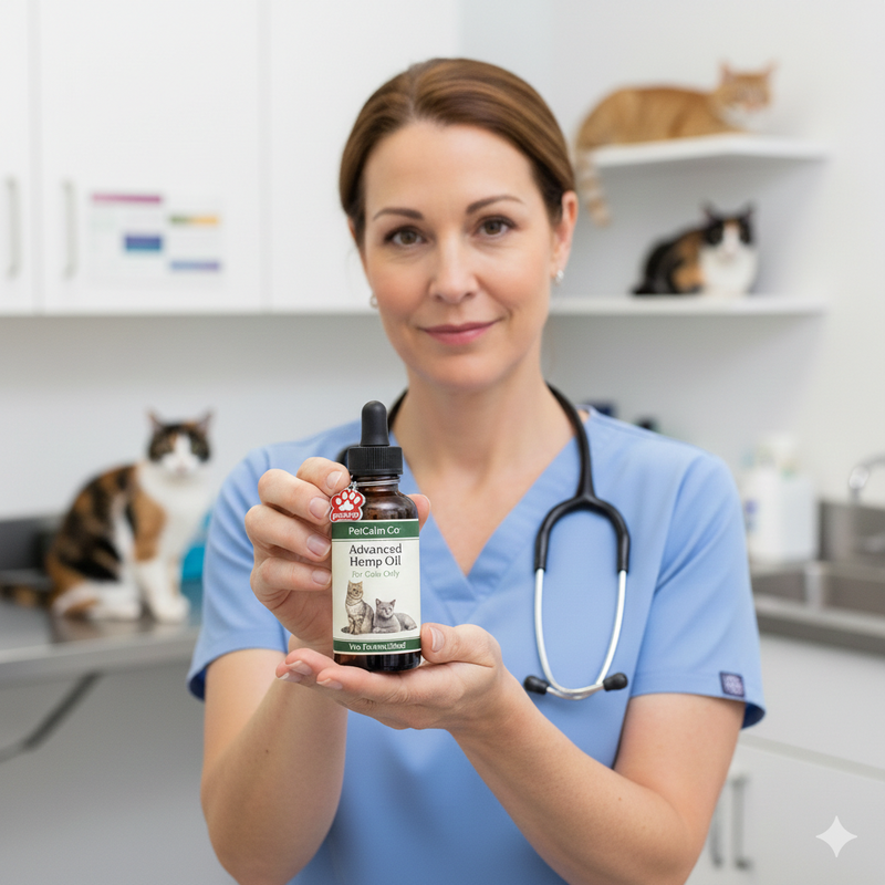 4. PetCalm Co. Hemp Oil Is Formulated & Recommended by Vets