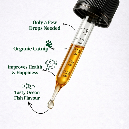 PetCalm Co™ Advanced Catnip Oil.